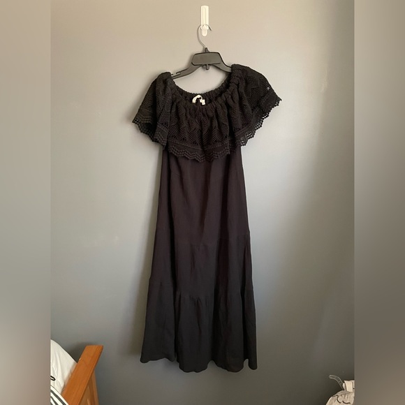 Soft Surroundings Brittsomar Maxi Dress Womens Size LP - Picture 2 of 5